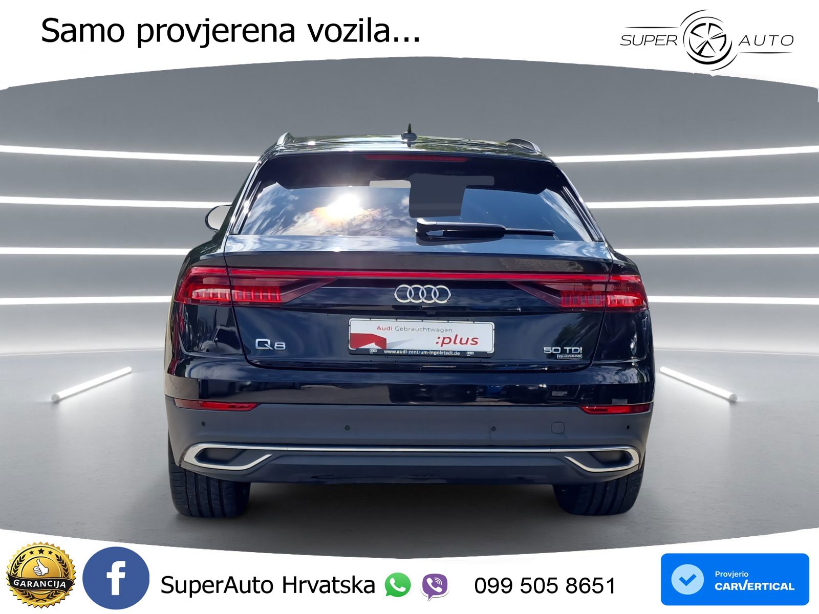 Audi Q8 50 TDI V6 (286 KS) quattro Tiptronic