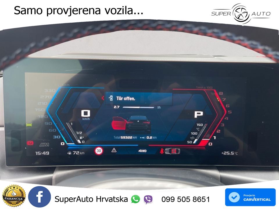 BMW M4 Convertible Competition 3.0 (510 KS) xDrive Steptronic LED+GR SJED+ACC
