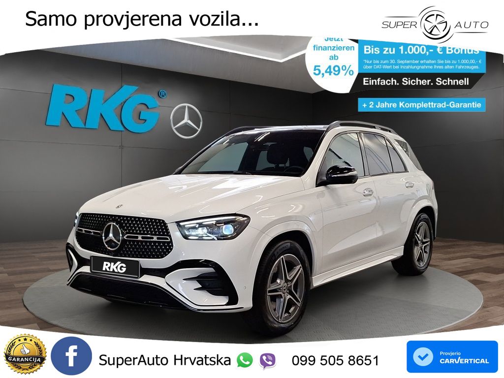 Mercedes GLE 450d (367 KS) EQ Boost 4MATIC 9G-TRONIC AMG LED+GR SJED+ACC