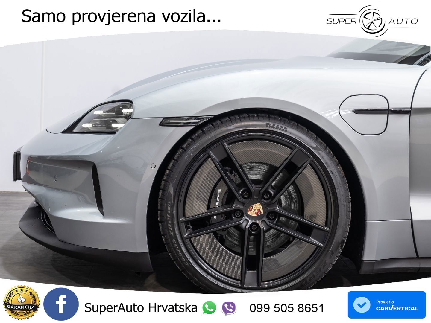 Porsche Taycan 4S 105 kWh (598 KS)