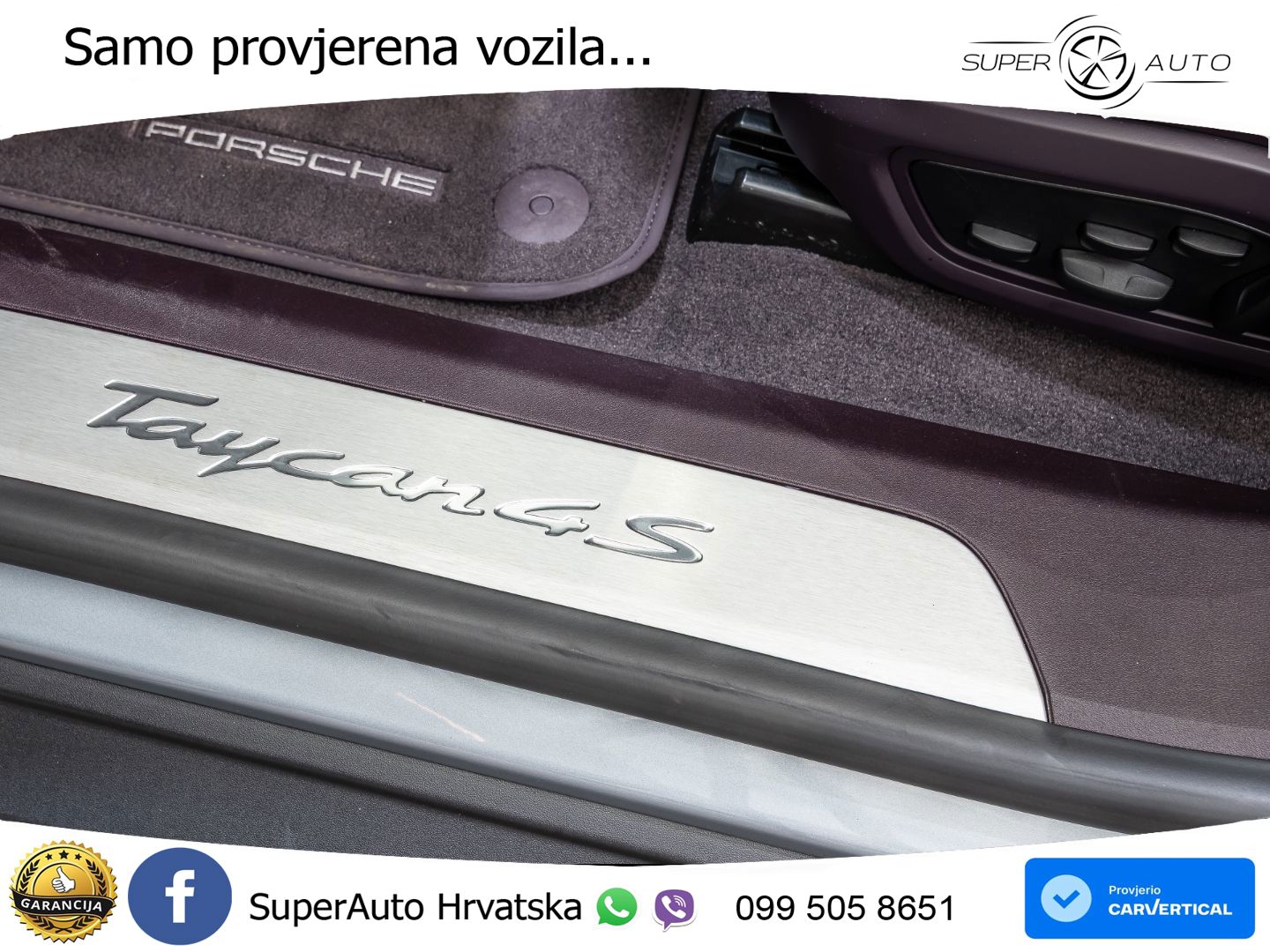 Porsche Taycan 4S 105 kWh (598 KS)