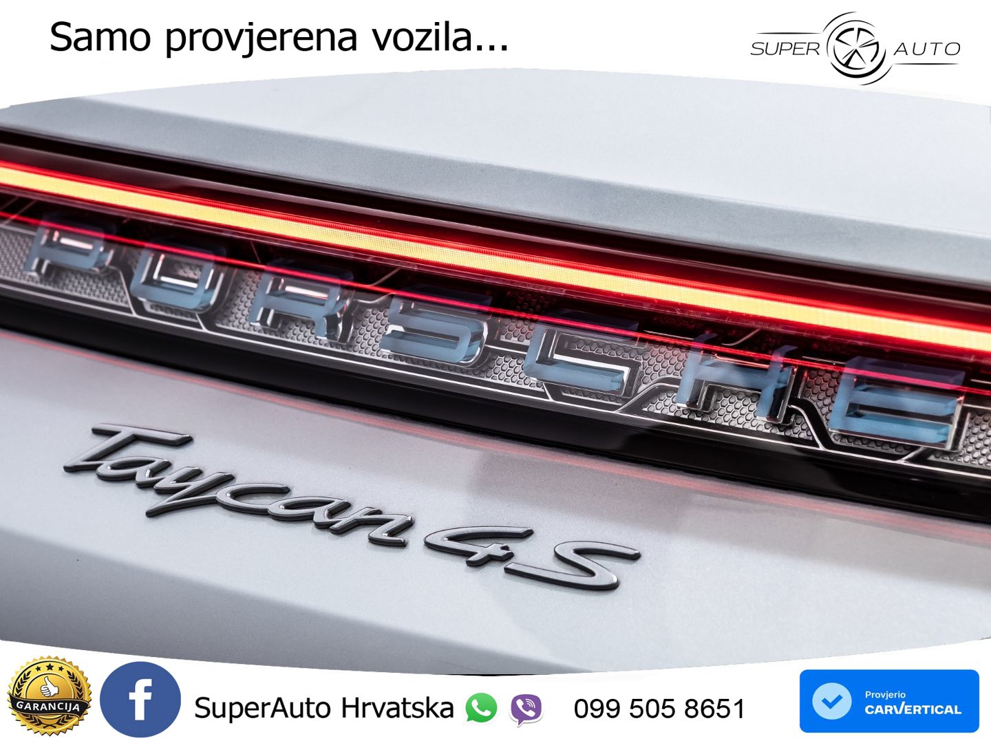 Porsche Taycan 4S 105 kWh (598 KS)
