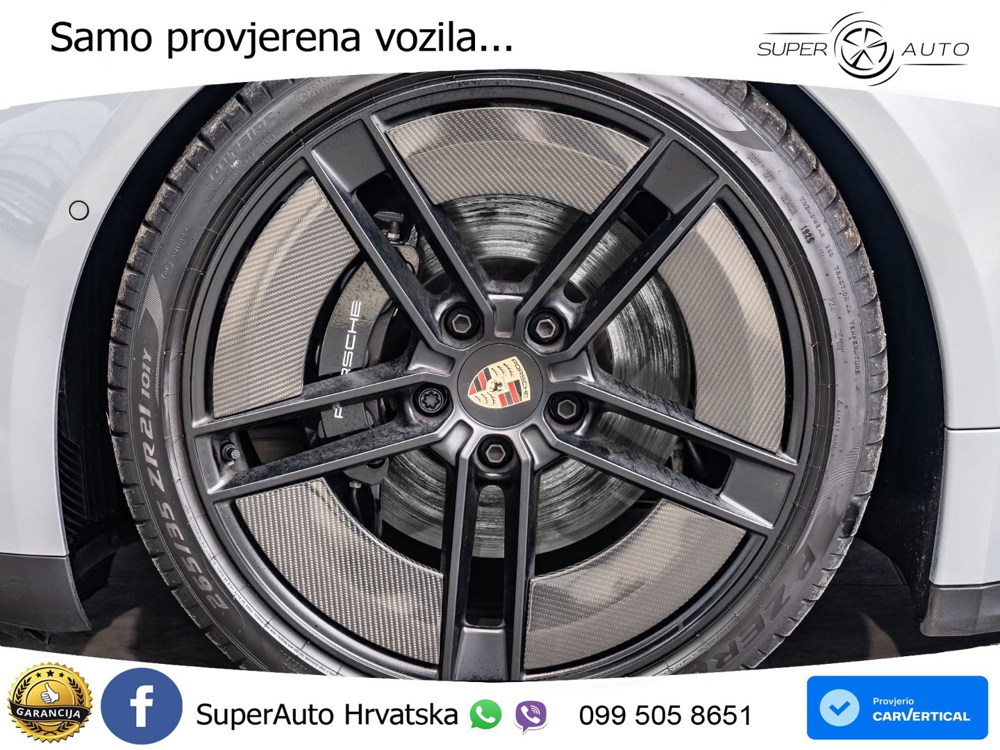 Porsche Taycan 4S 105 kWh (598 KS)