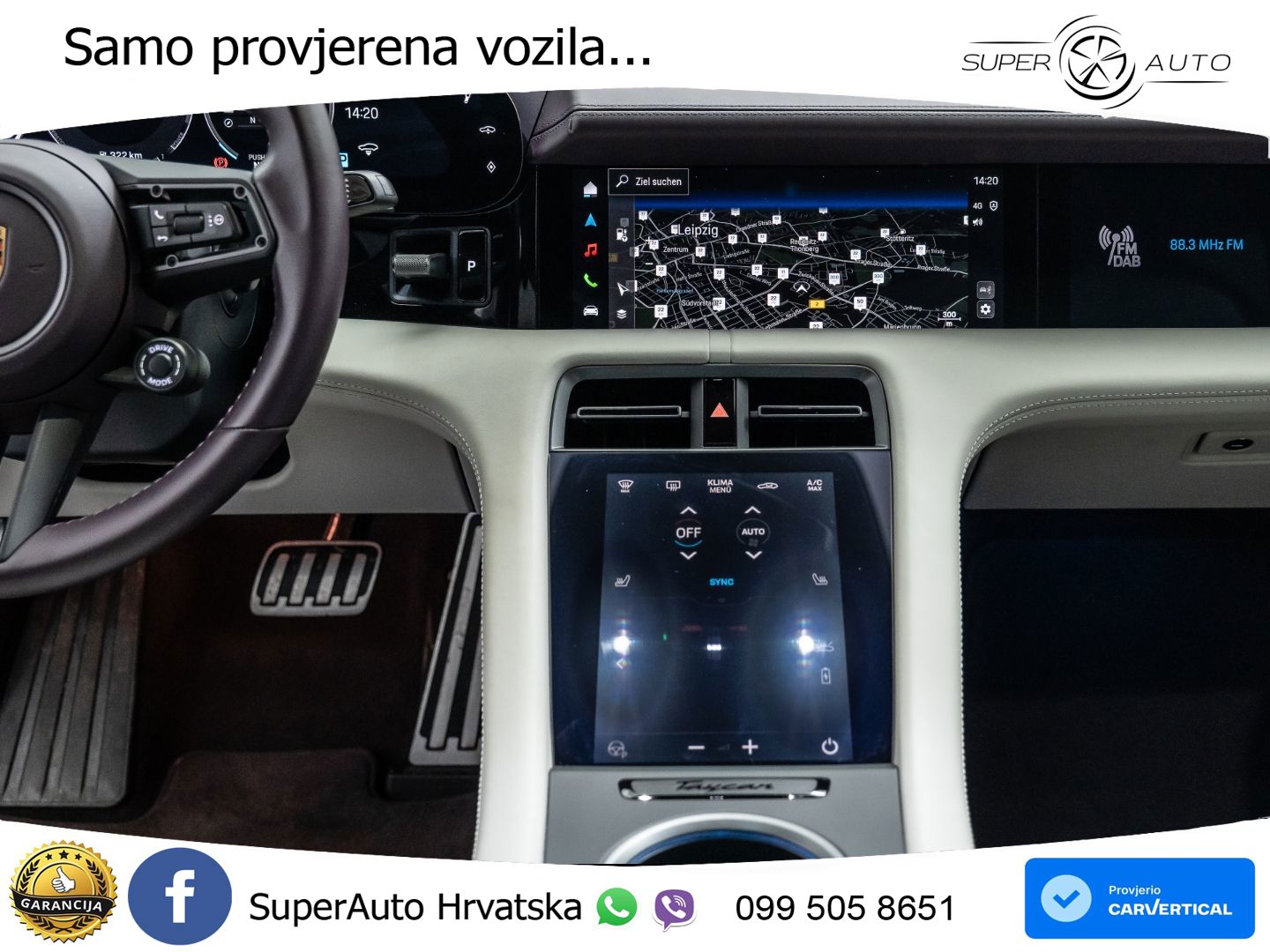 Porsche Taycan 4S 105 kWh (598 KS)