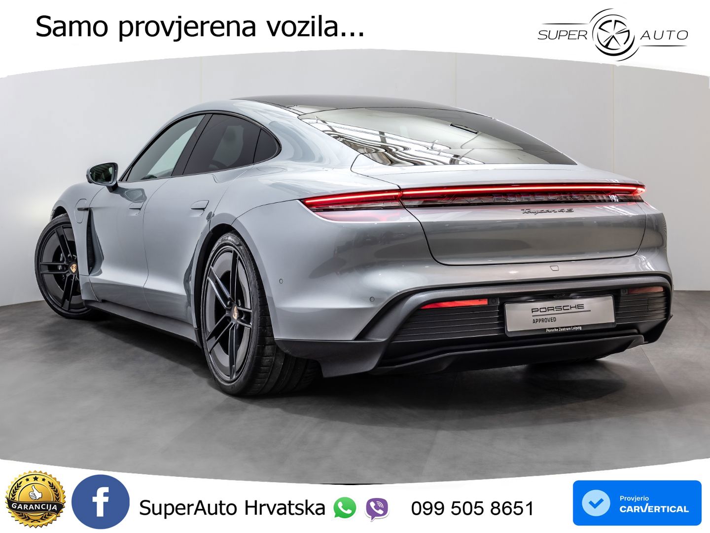 Porsche Taycan 4S 105 kWh (598 KS)