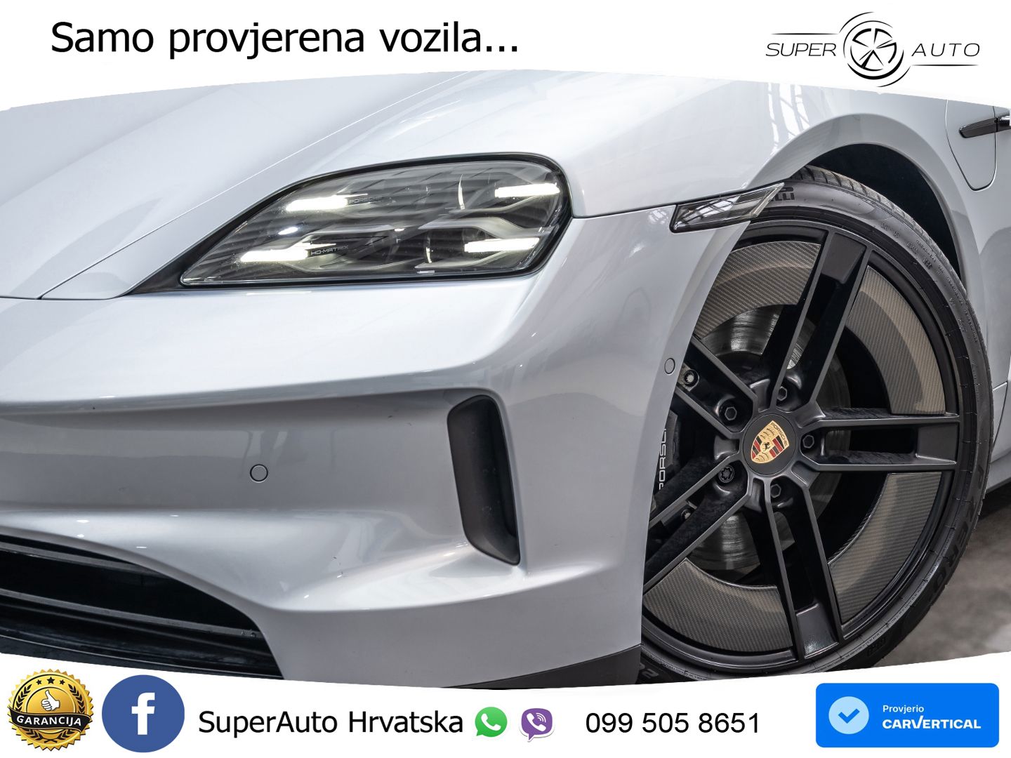 Porsche Taycan 4S 105 kWh (598 KS)