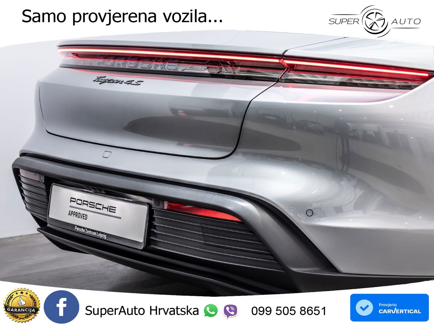 Porsche Taycan 4S 105 kWh (598 KS)