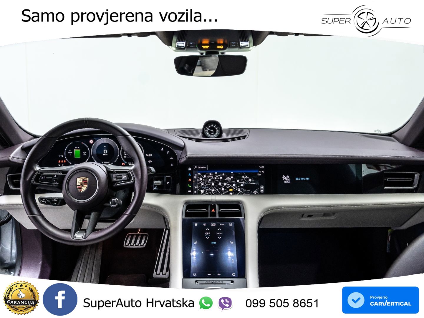 Porsche Taycan 4S 105 kWh (598 KS)