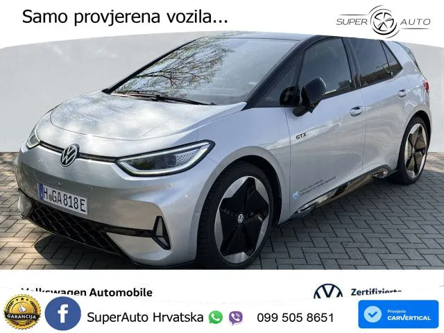Volkswagen ID.3 GTX Performance 84 kWh (326 KS)