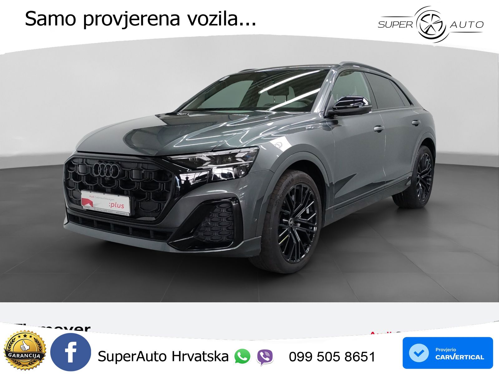 Audi Q8 50 TDI V6 (286 KS) quattro Tiptronic