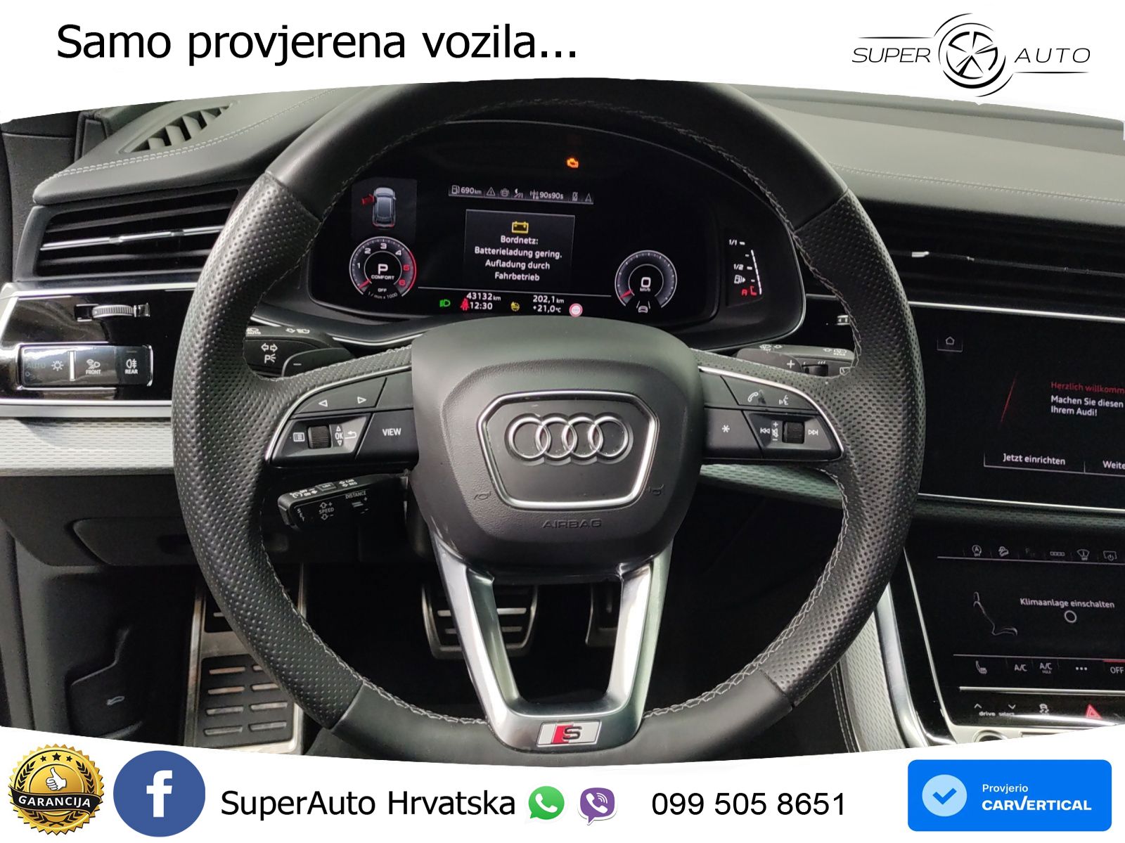 Audi Q8 50 TDI V6 (286 KS) quattro Tiptronic