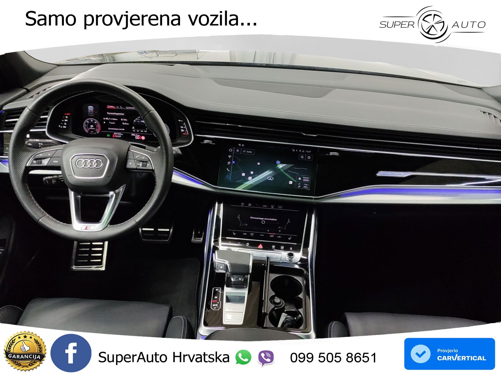 Audi Q8 50 TDI V6 (286 KS) quattro Tiptronic