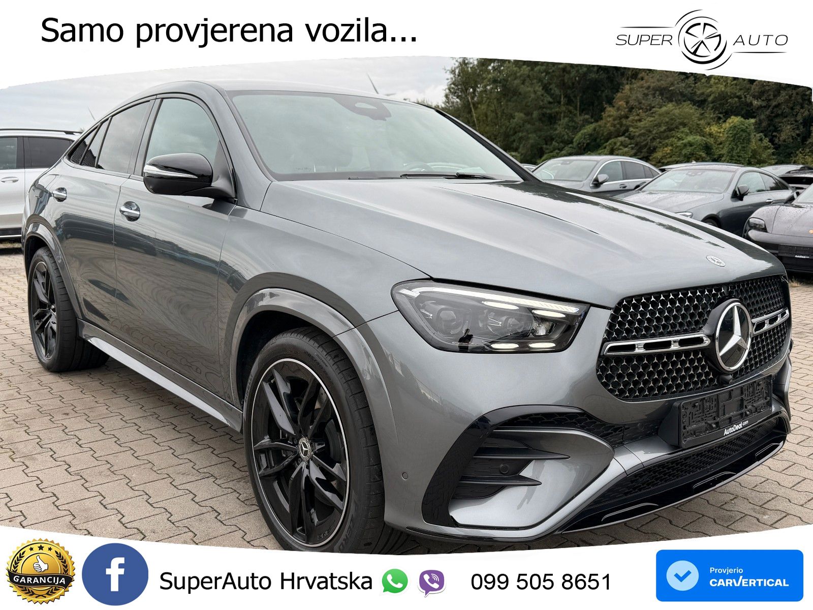 Mercedes GLE Coupe 400e (381 KS) 4MATIC 9G-TRONIC AMG LED+GR SJED+ACC