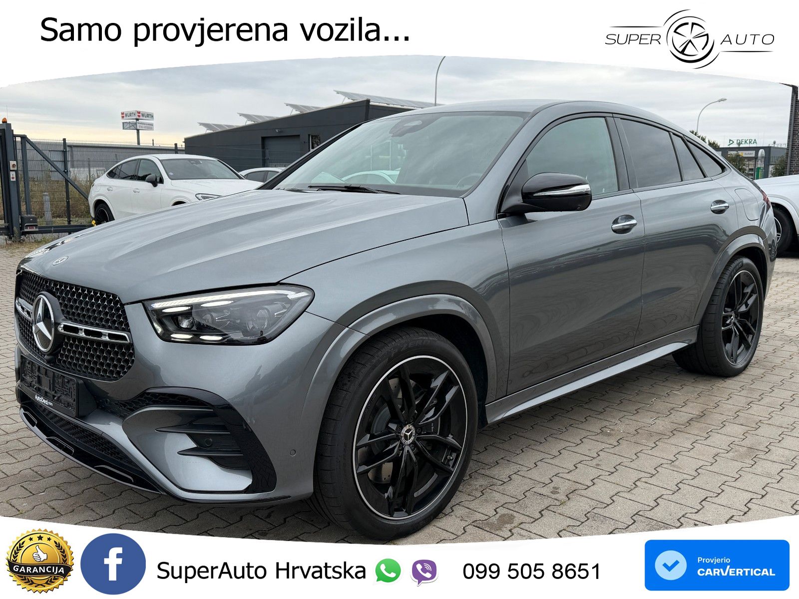 Mercedes GLE Coupe 400e (381 KS) 4MATIC 9G-TRONIC AMG LED+GR SJED+ACC