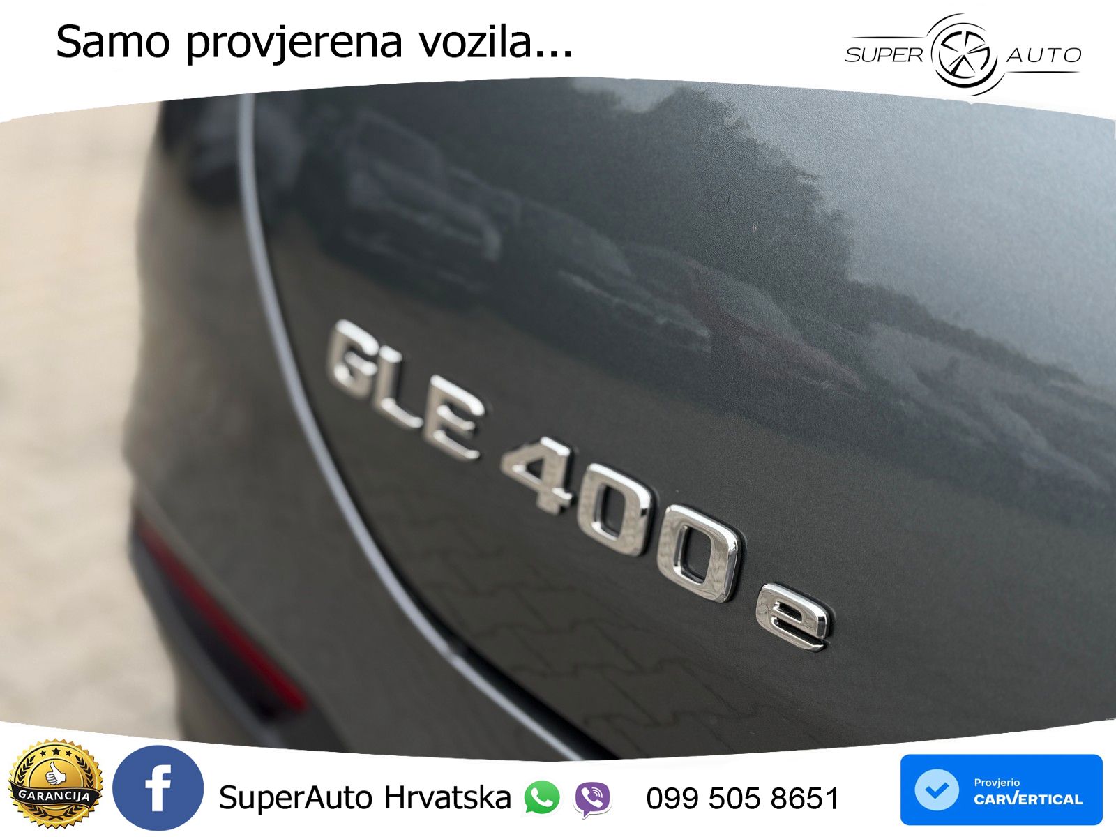 Mercedes GLE Coupe 400e (381 KS) 4MATIC 9G-TRONIC AMG LED+GR SJED+ACC