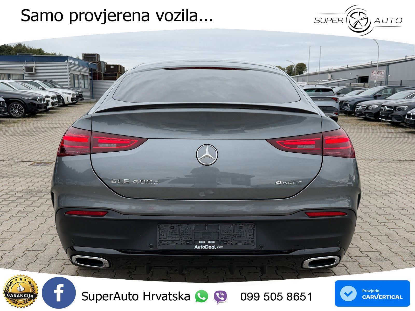 Mercedes GLE Coupe 400e (381 KS) 4MATIC 9G-TRONIC AMG LED+GR SJED+ACC