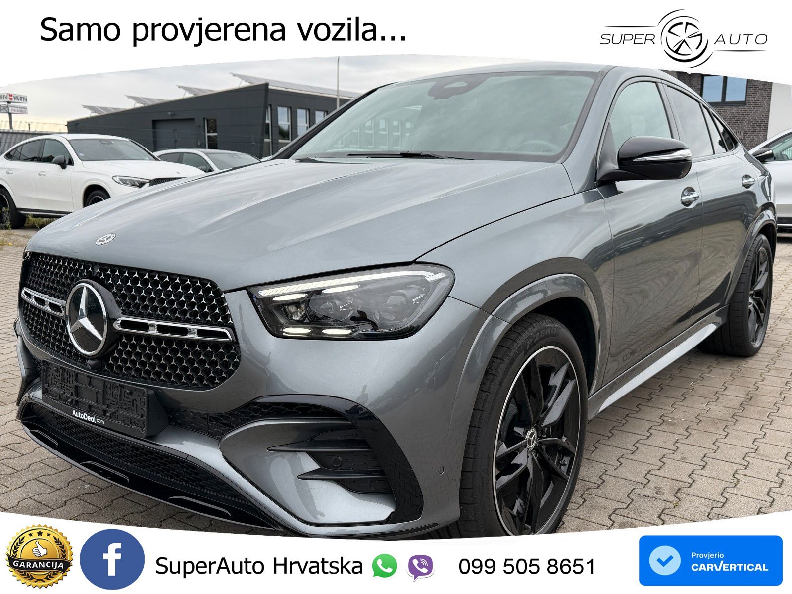 Mercedes GLE Coupe 400e (381 KS) 4MATIC 9G-TRONIC AMG LED+GR SJED+ACC