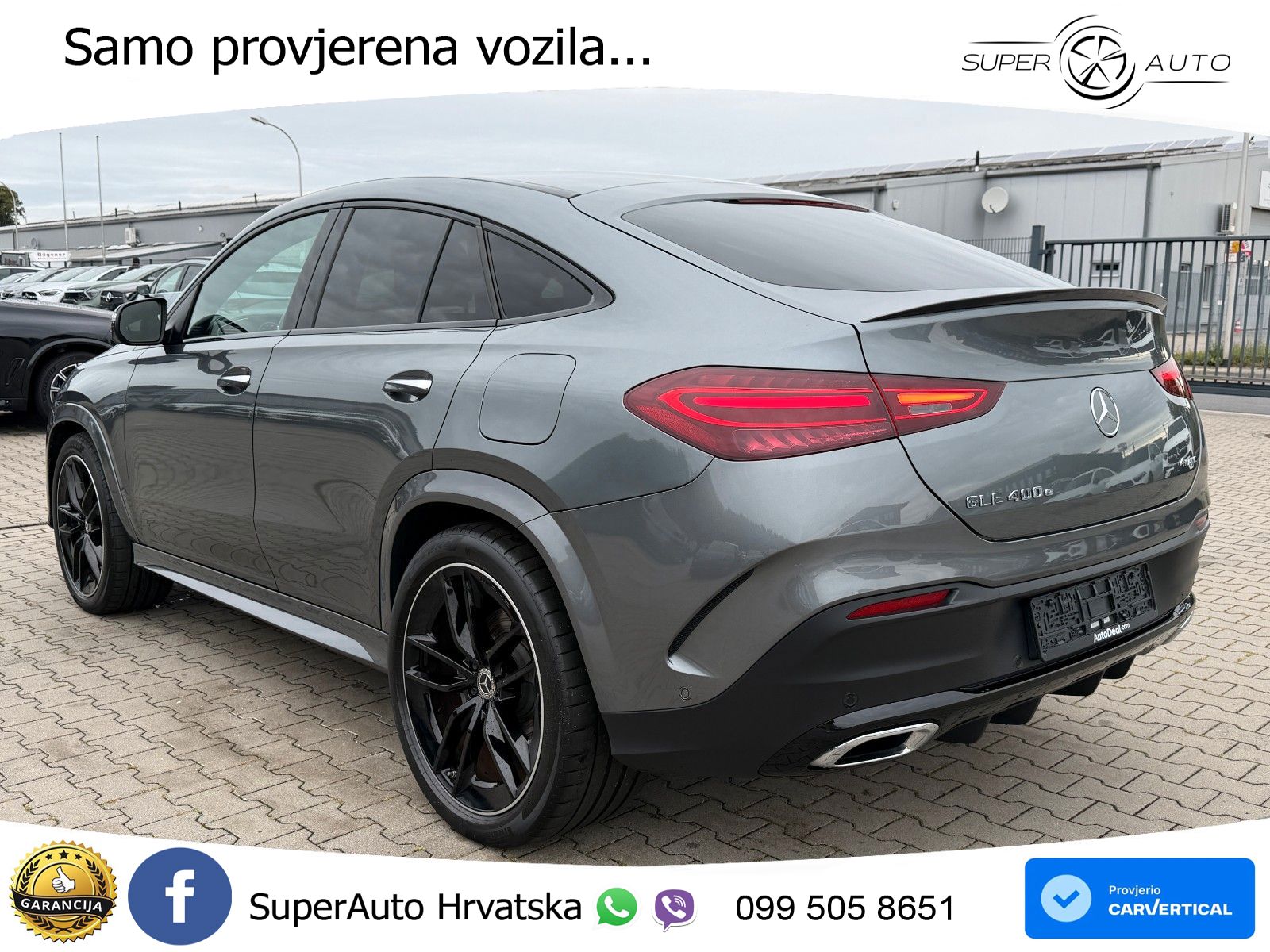 Mercedes GLE Coupe 400e (381 KS) 4MATIC 9G-TRONIC AMG LED+GR SJED+ACC