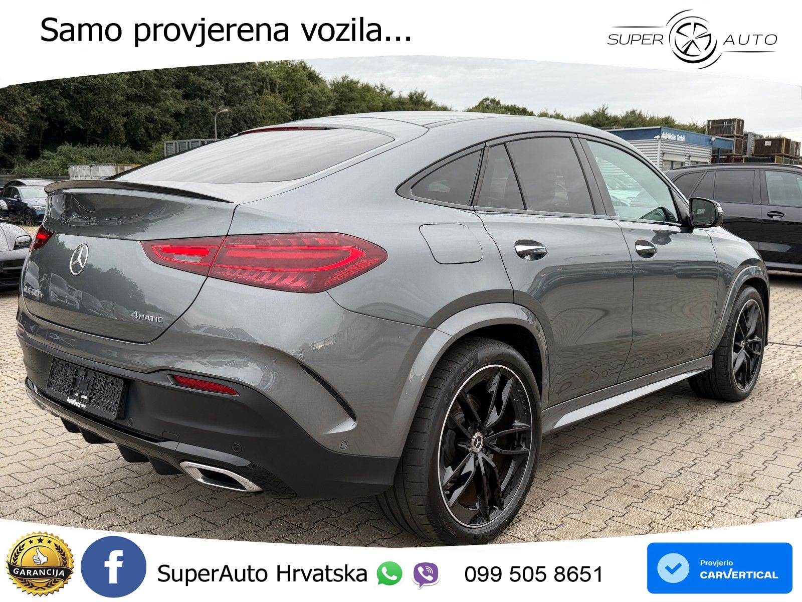 Mercedes GLE Coupe 400e (381 KS) 4MATIC 9G-TRONIC AMG LED+GR SJED+ACC