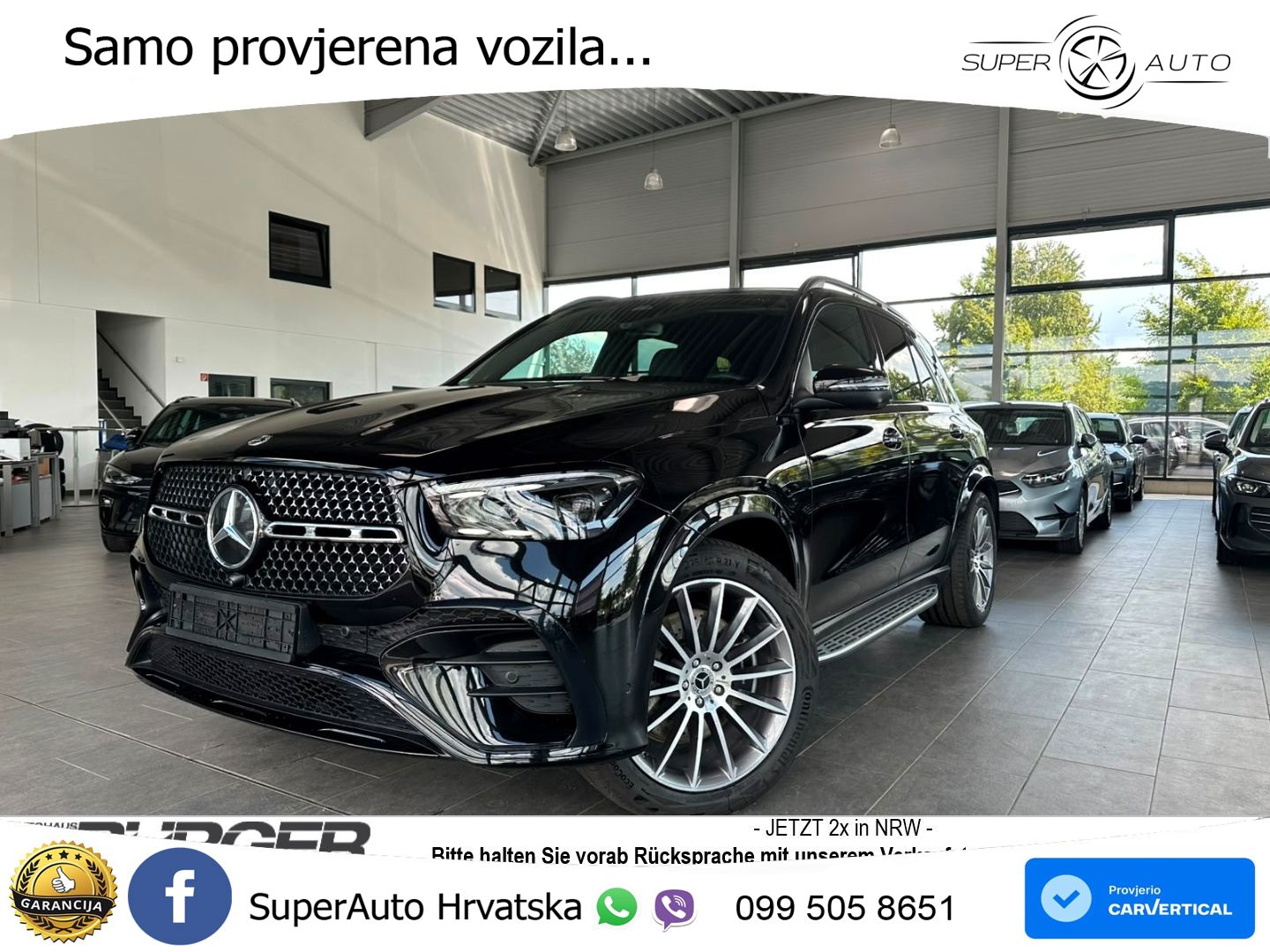 Mercedes GLE 300d (269 KS) EQ Boost 4MATIC 9G-TRONIC AMG LED+GR SJED+ACC