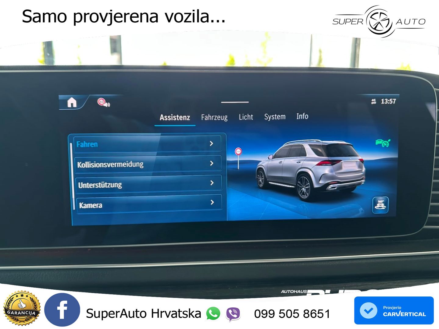 Mercedes GLE 300d (269 KS) EQ Boost 4MATIC 9G-TRONIC AMG LED+GR SJED+ACC
