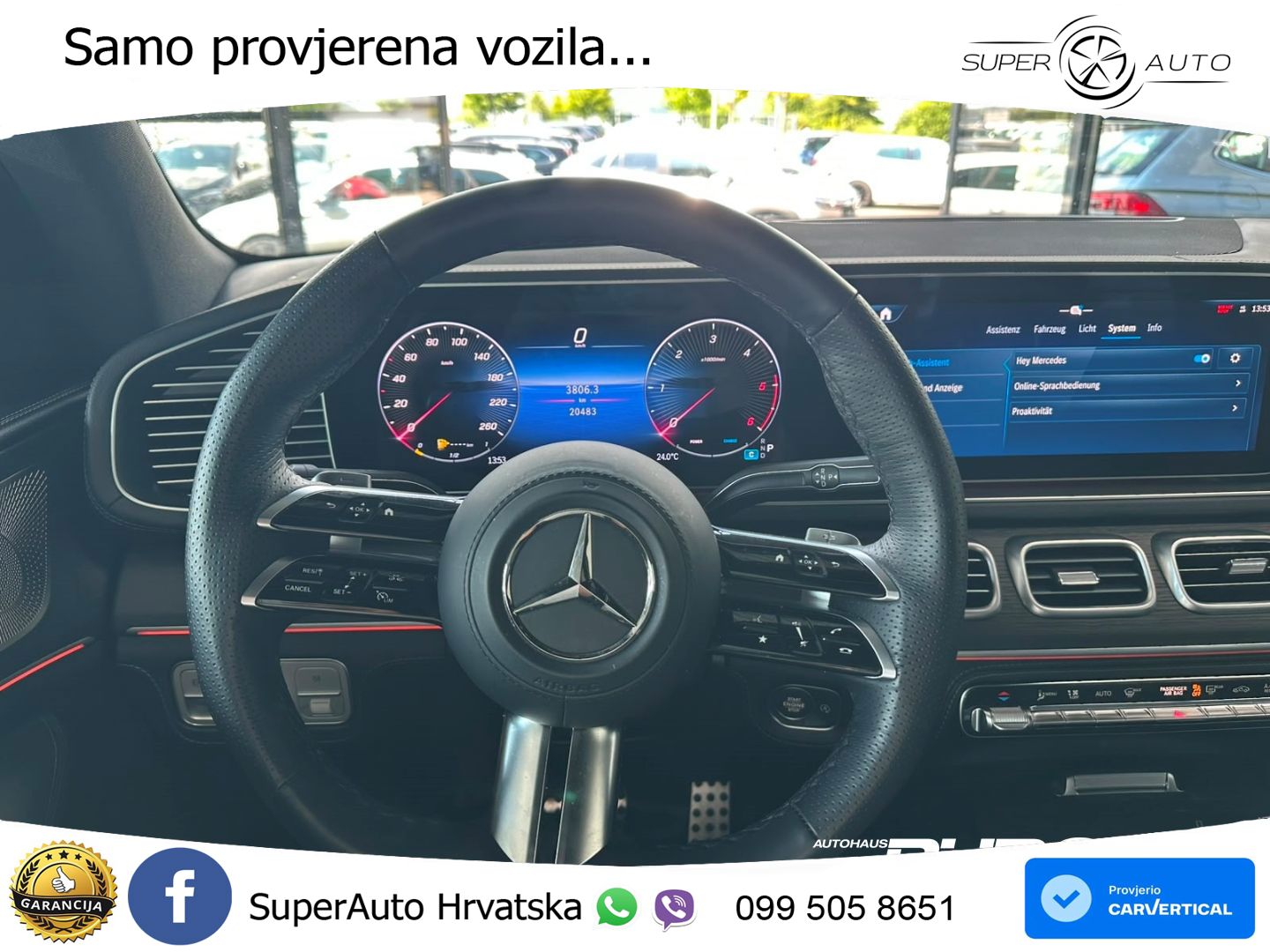Mercedes GLE 300d (269 KS) EQ Boost 4MATIC 9G-TRONIC AMG LED+GR SJED+ACC