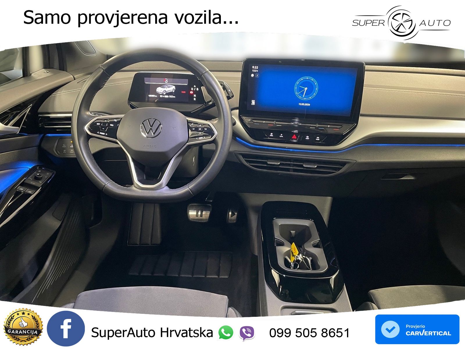 Volkswagen ID.5 Pro Performance 82 kWh (204 KS) LED+GR SJED+ACC