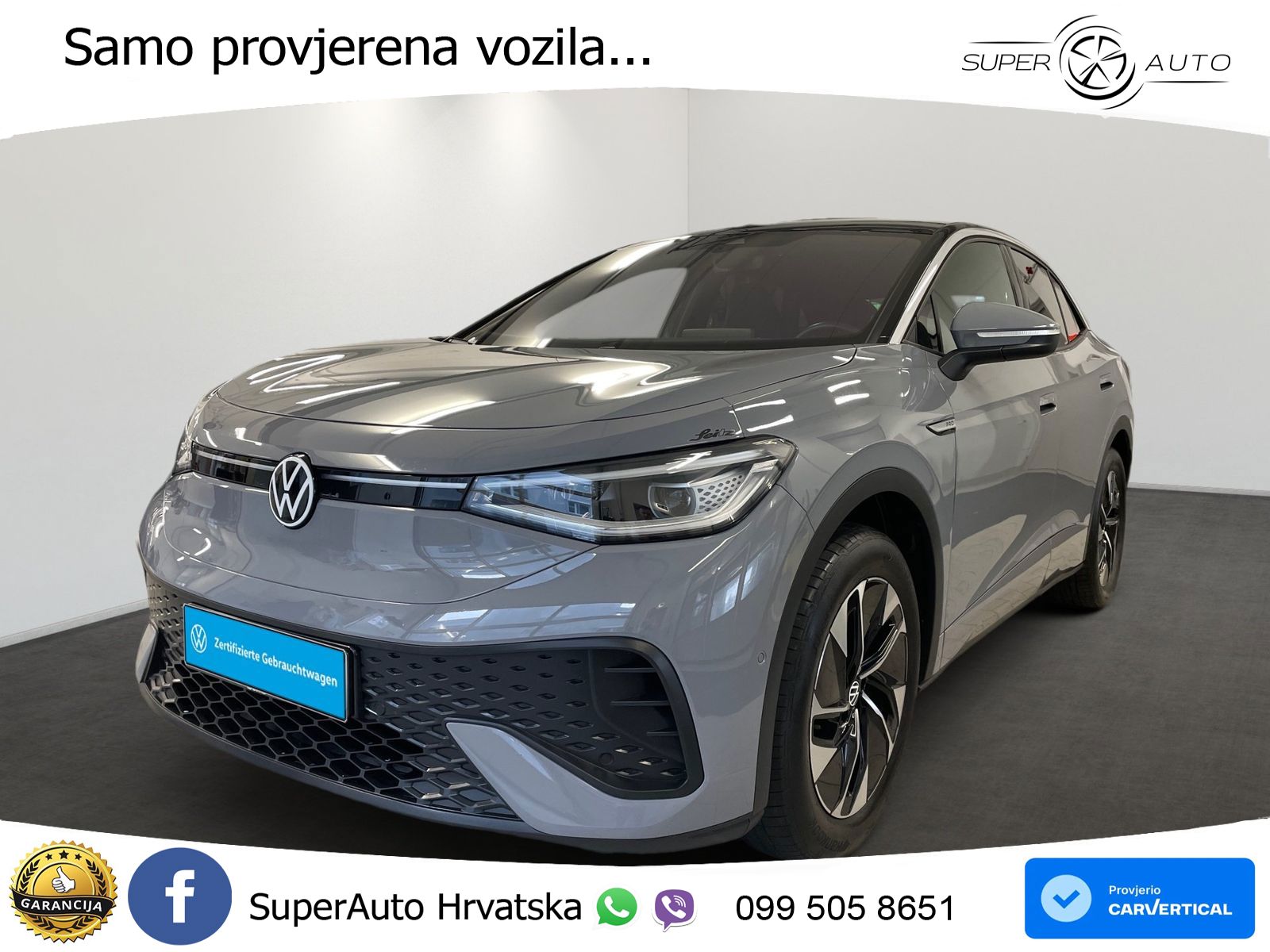 Volkswagen ID.5 Pro Performance 82 kWh (204 KS) LED+GR SJED+ACC
