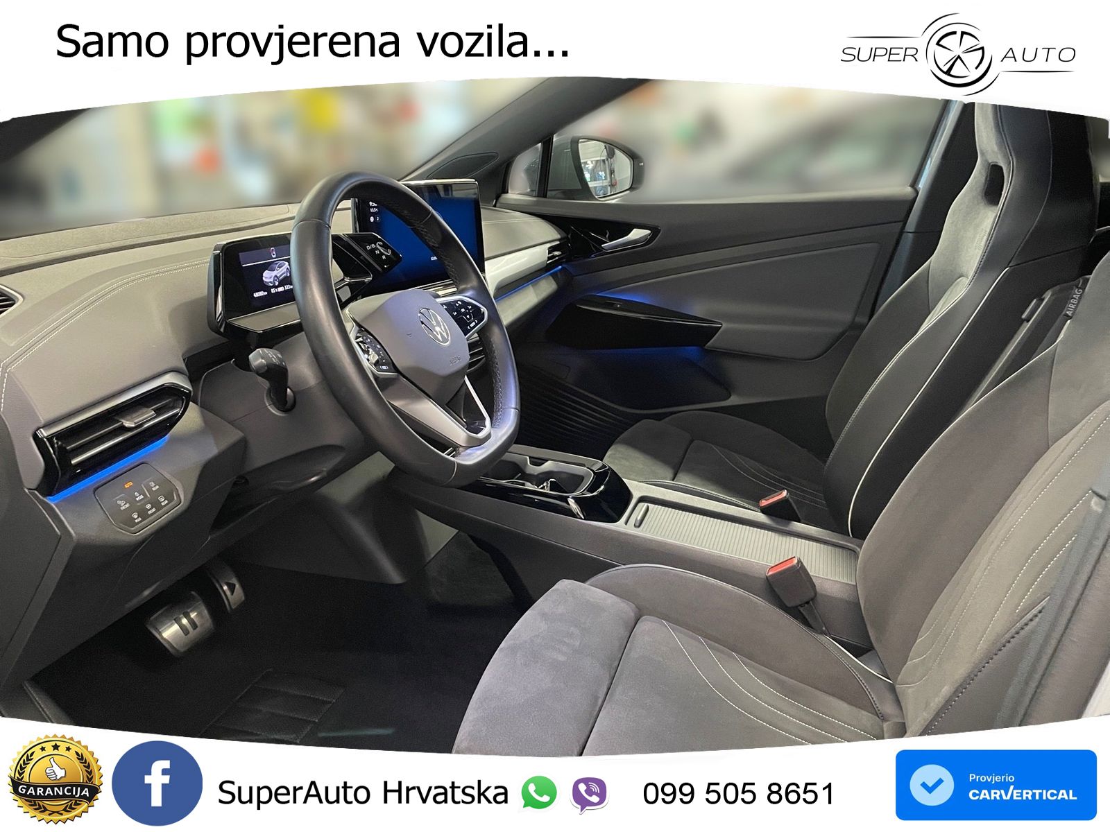 Volkswagen ID.5 Pro Performance 82 kWh (204 KS) LED+GR SJED+ACC