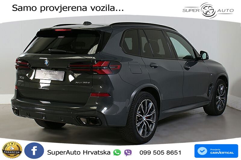 BMW X5 30d (298 KS) xDrive Steptronic M Sport LED+GR SJED+ACC