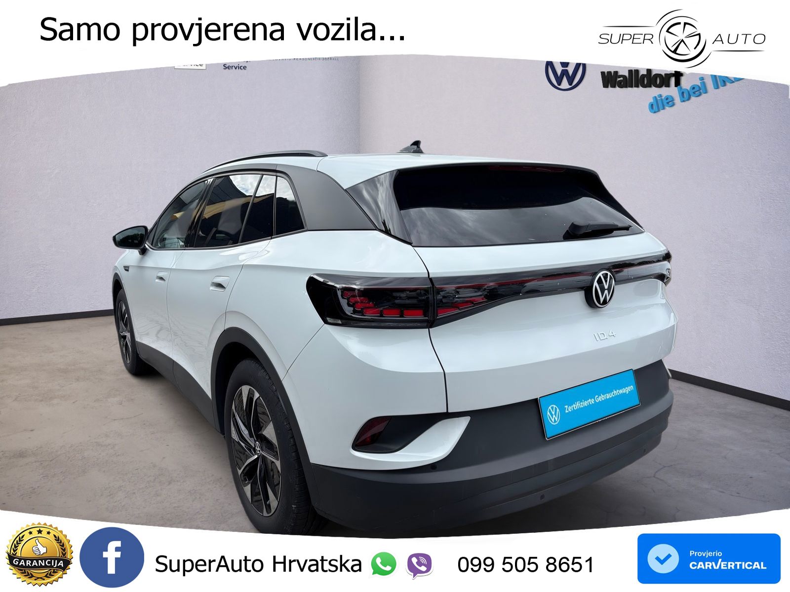 Volkswagen ID.4 Pure Performance 55 kWh (170 KS) LED+GR SJED+ACC