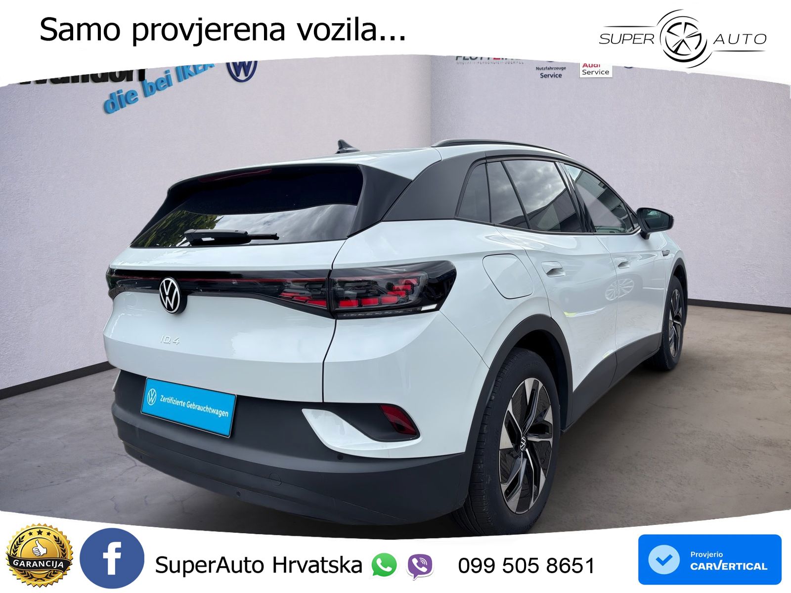 Volkswagen ID.4 Pure Performance 55 kWh (170 KS) LED+GR SJED+ACC