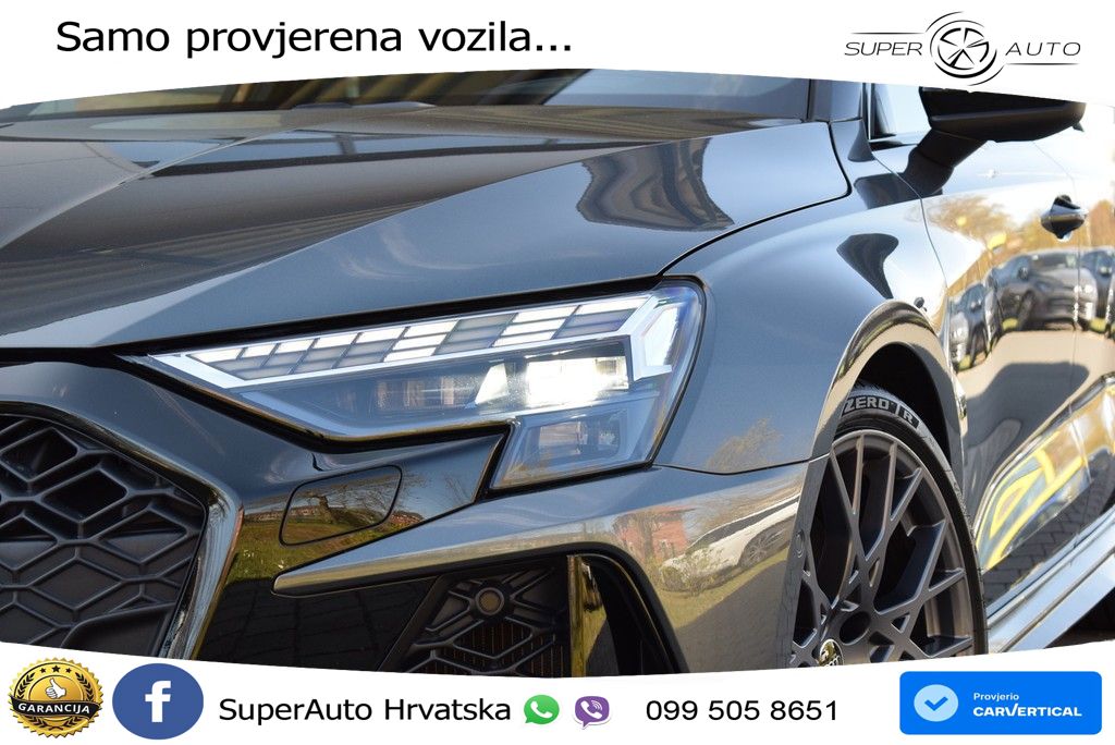 Audi RS3 Sedan 2.5 TFSI (400 KS) quattro S tronic LED+GR SJED+ACC