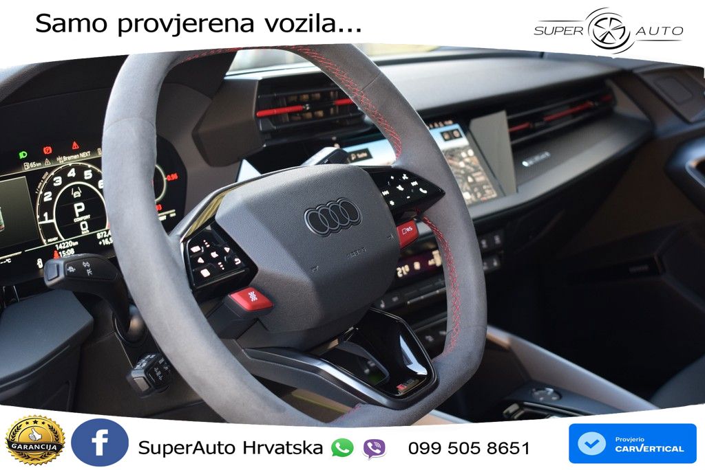 Audi RS3 Sedan 2.5 TFSI (400 KS) quattro S tronic LED+GR SJED+ACC