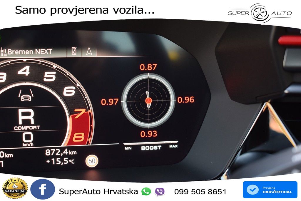 Audi RS3 Sedan 2.5 TFSI (400 KS) quattro S tronic LED+GR SJED+ACC