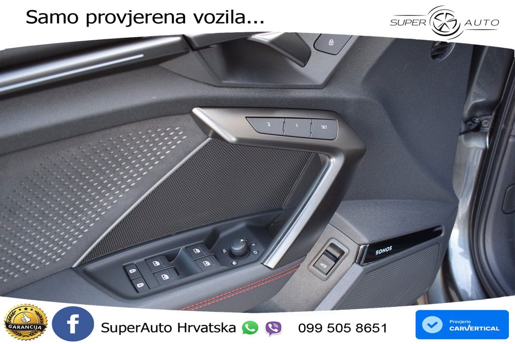 Audi RS3 Sedan 2.5 TFSI (400 KS) quattro S tronic LED+GR SJED+ACC