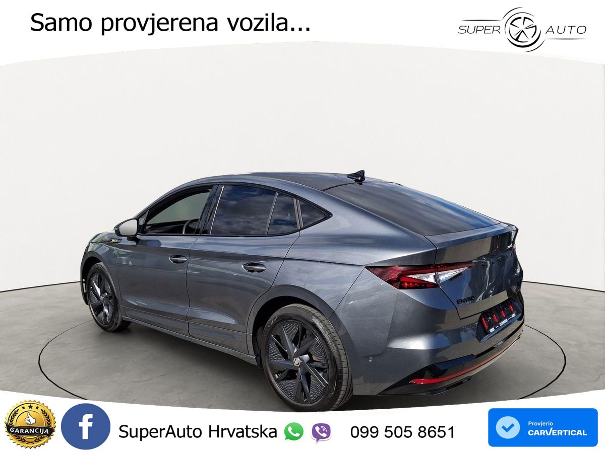 Škoda Enyaq Coupe iV RS 82 kWh (299 KS) AWD LED+GR SJED+ACC