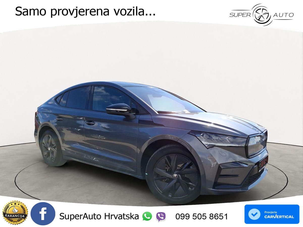 Škoda Enyaq Coupe iV RS 82 kWh (299 KS) AWD LED+GR SJED+ACC