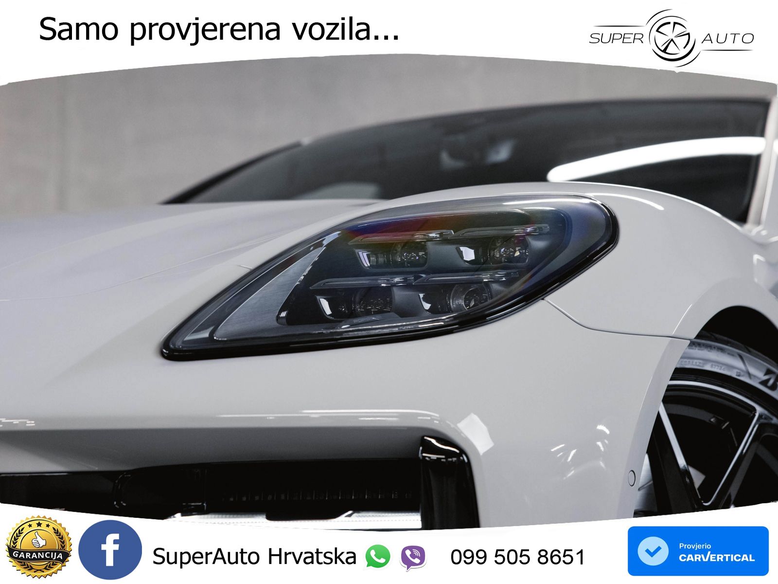Porsche Panamera 4 2.9 V6 (470 KS) E-Hybrid PDK ZRAČNI+ACC+GR SJED+KAM+PANO