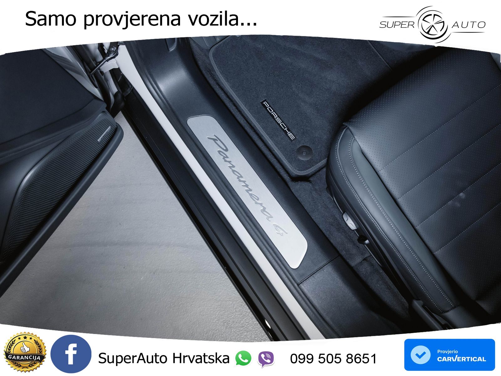 Porsche Panamera 4 2.9 V6 (470 KS) E-Hybrid PDK ZRAČNI+ACC+GR SJED+KAM+PANO
