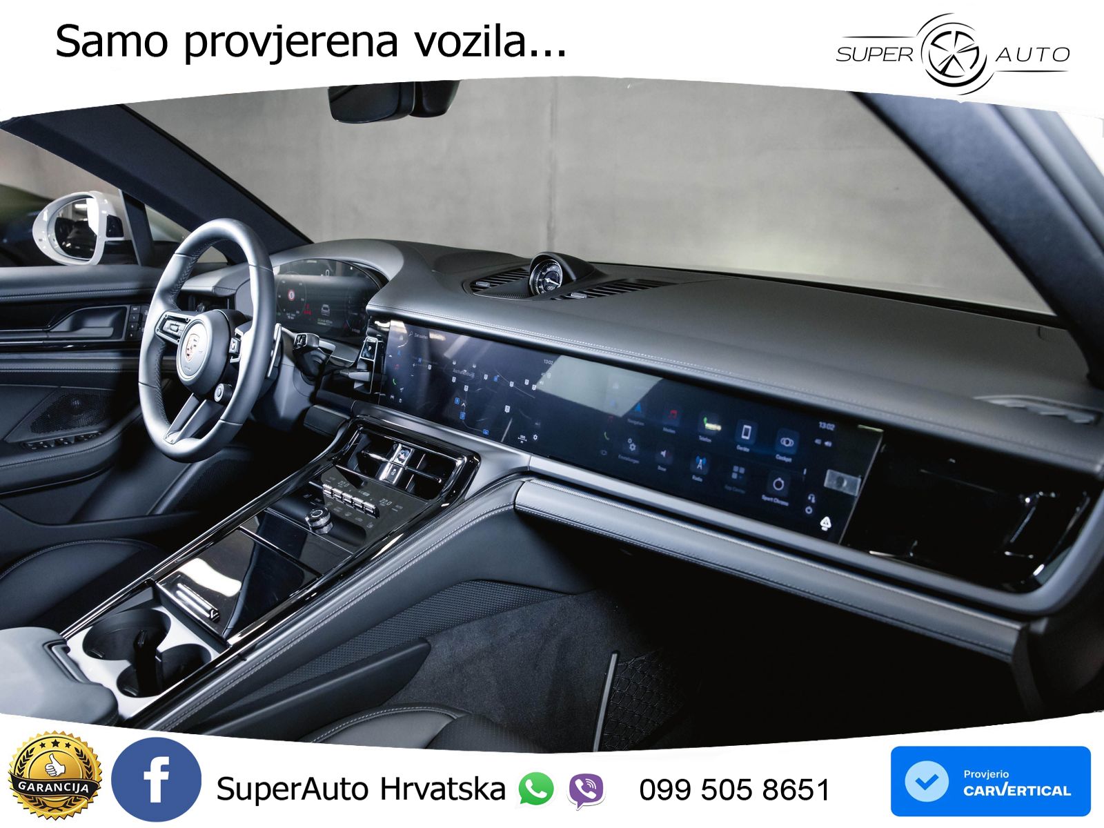 Porsche Panamera 4 2.9 V6 (470 KS) E-Hybrid PDK ZRAČNI+ACC+GR SJED+KAM+PANO