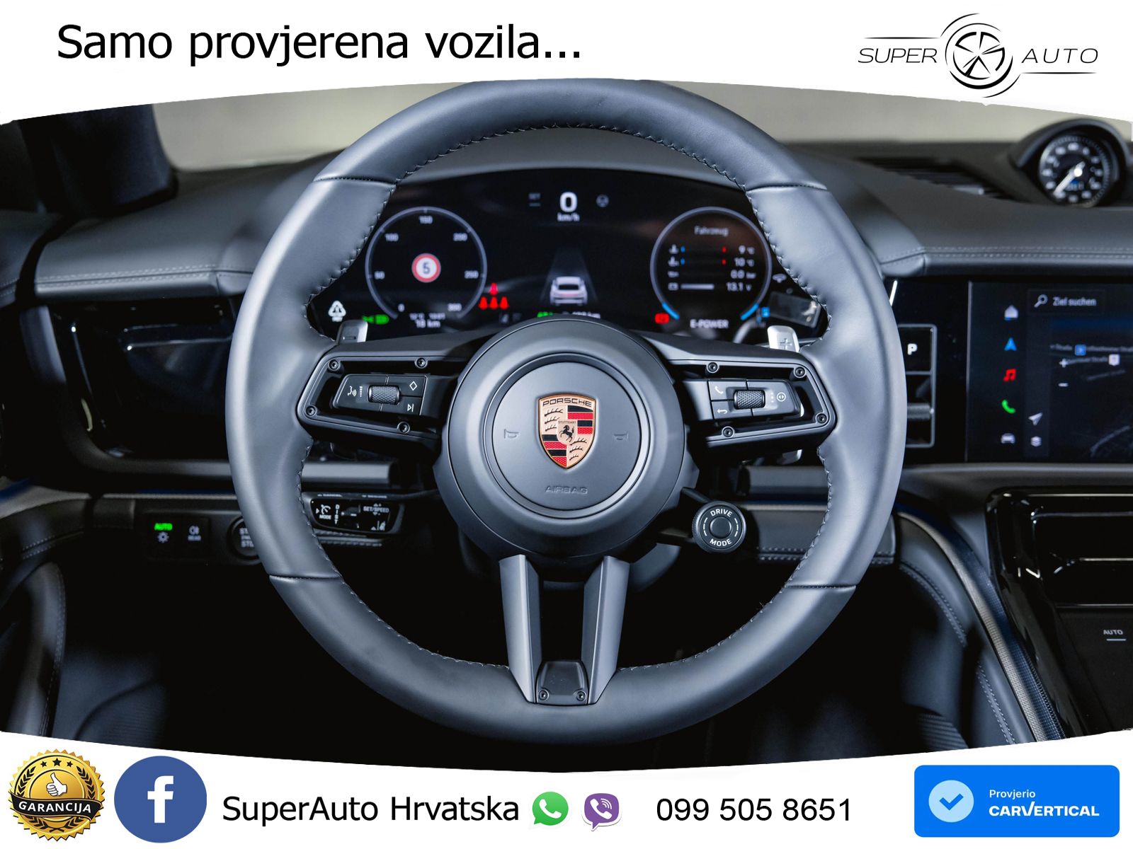 Porsche Panamera 4 2.9 V6 (470 KS) E-Hybrid PDK ZRAČNI+ACC+GR SJED+KAM+PANO