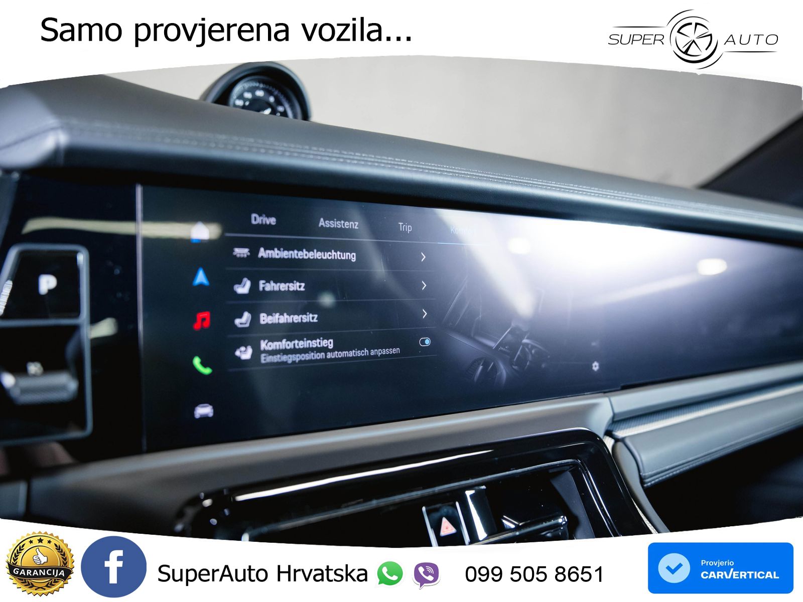 Porsche Panamera 4 2.9 V6 (470 KS) E-Hybrid PDK ZRAČNI+ACC+GR SJED+KAM+PANO