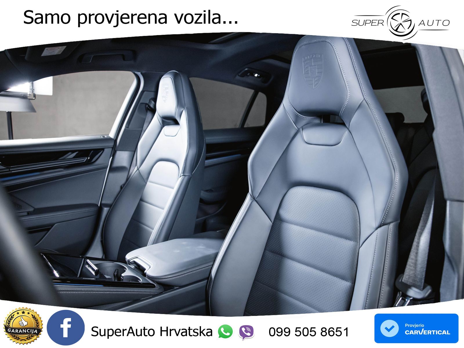 Porsche Panamera 4 2.9 V6 (470 KS) E-Hybrid PDK ZRAČNI+ACC+GR SJED+KAM+PANO