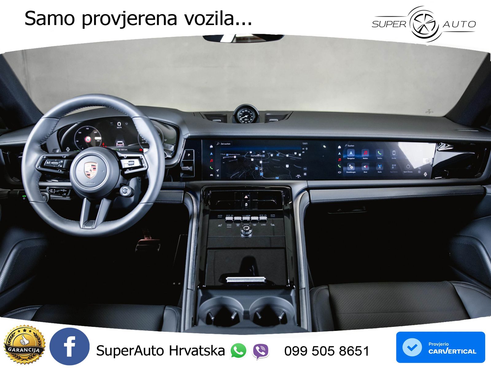 Porsche Panamera 4 2.9 V6 (470 KS) E-Hybrid PDK ZRAČNI+ACC+GR SJED+KAM+PANO