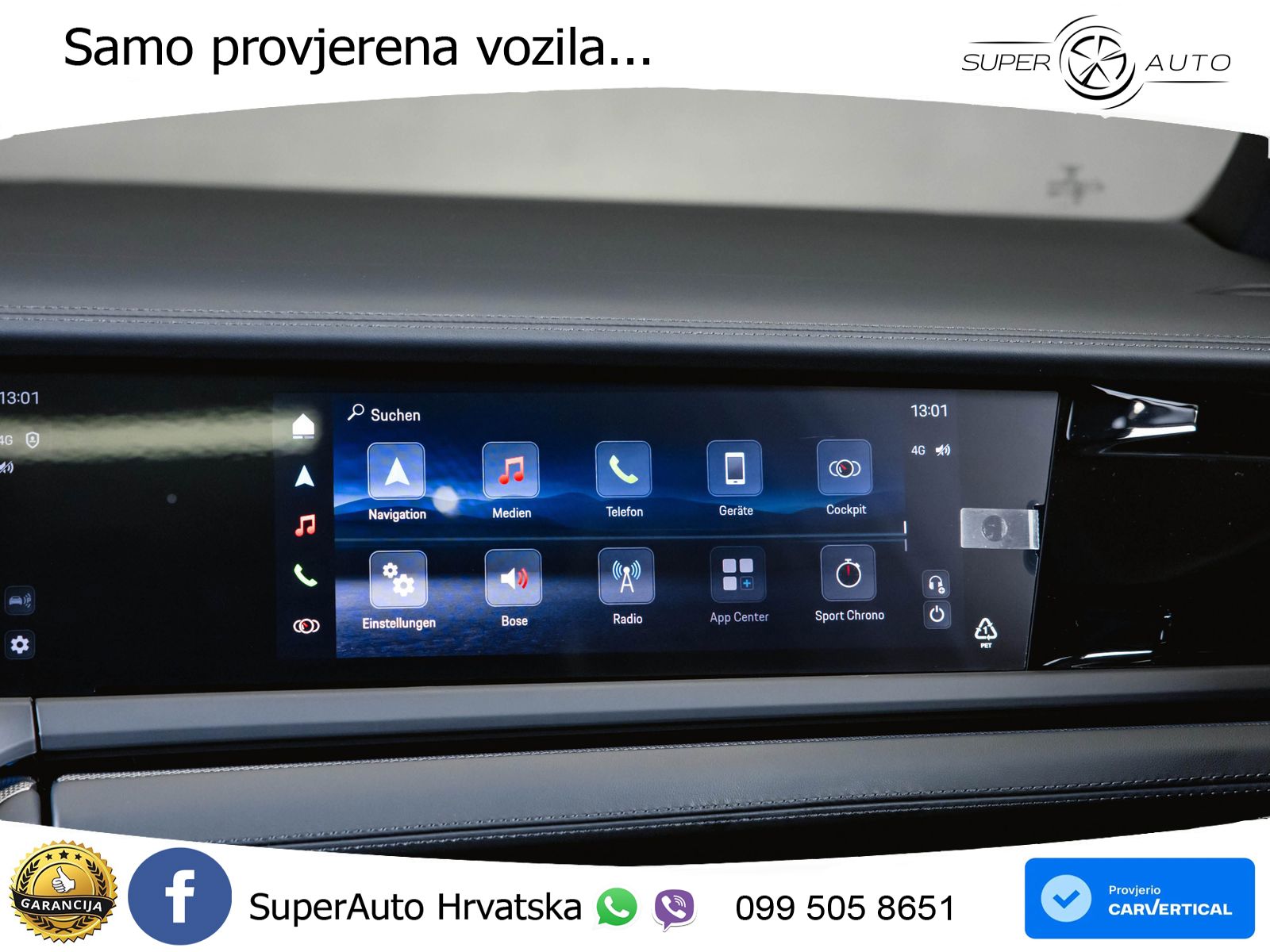 Porsche Panamera 4 2.9 V6 (470 KS) E-Hybrid PDK ZRAČNI+ACC+GR SJED+KAM+PANO