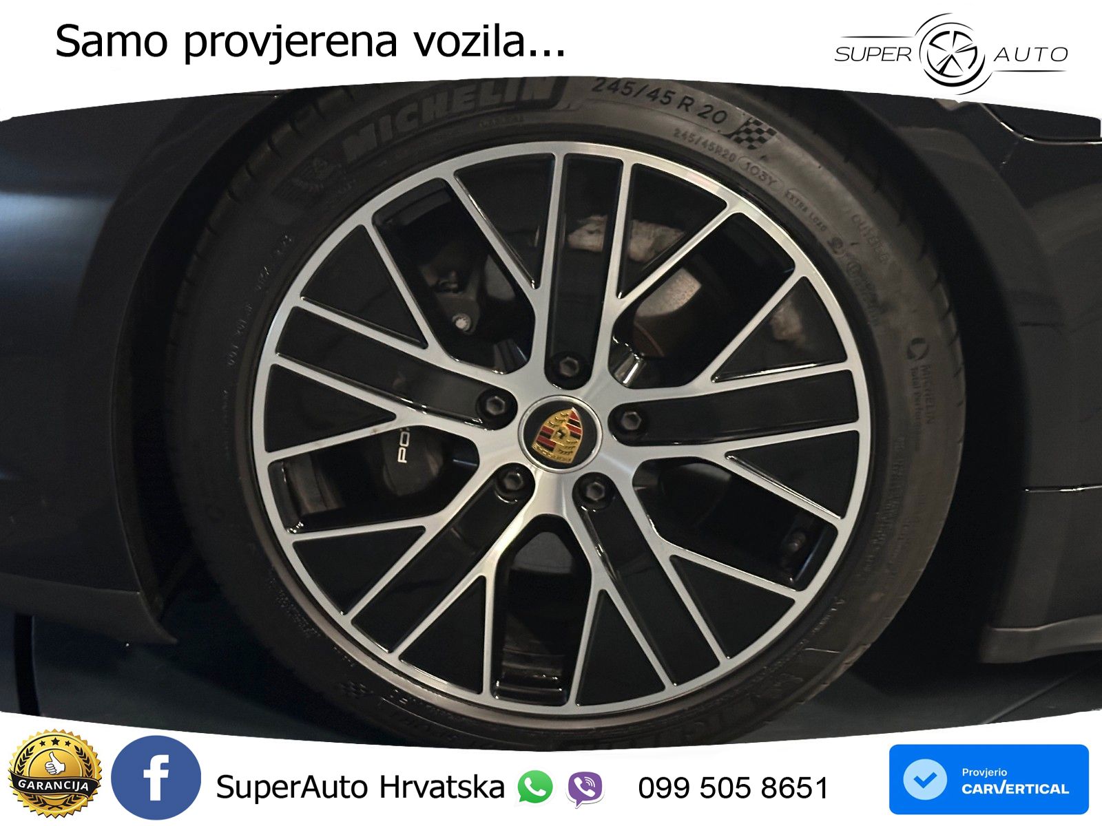 Porsche Taycan Sport Turismo Performance Plus 93.4 kWh (476 KS)
