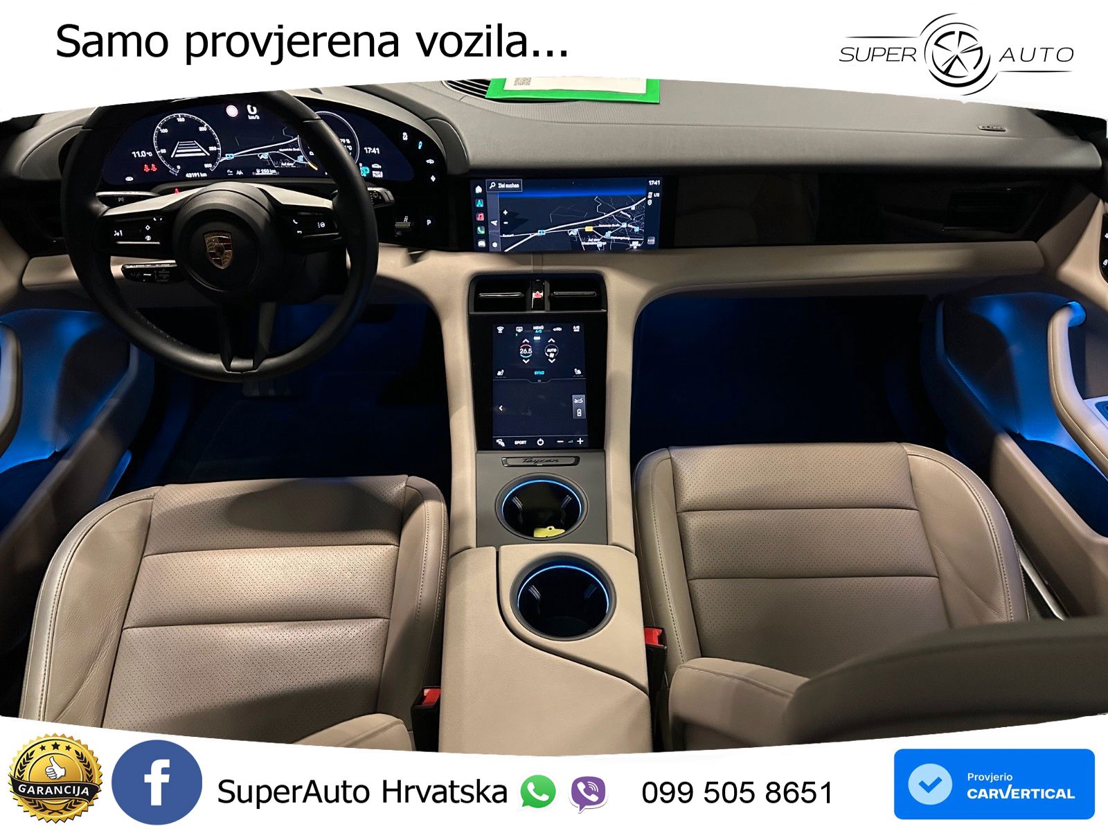 Porsche Taycan Sport Turismo Performance Plus 93.4 kWh (476 KS)