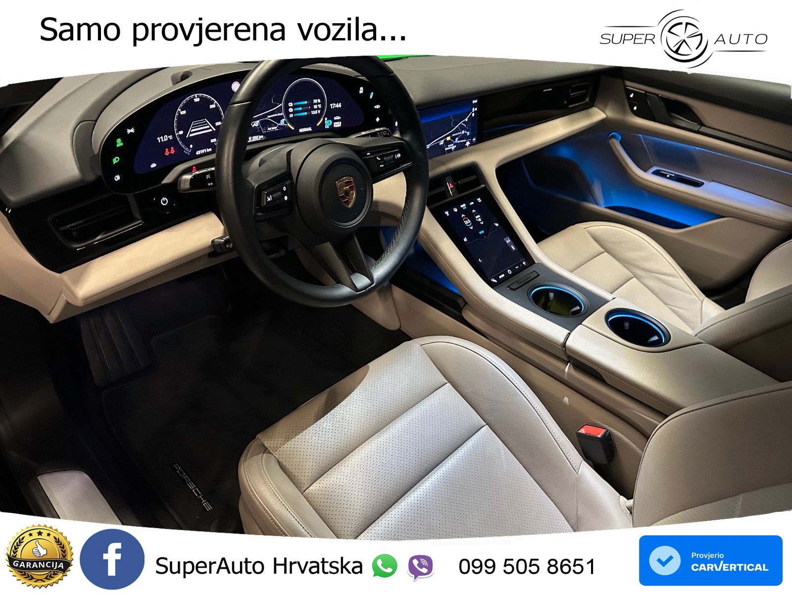 Porsche Taycan Sport Turismo Performance Plus 93.4 kWh (476 KS)