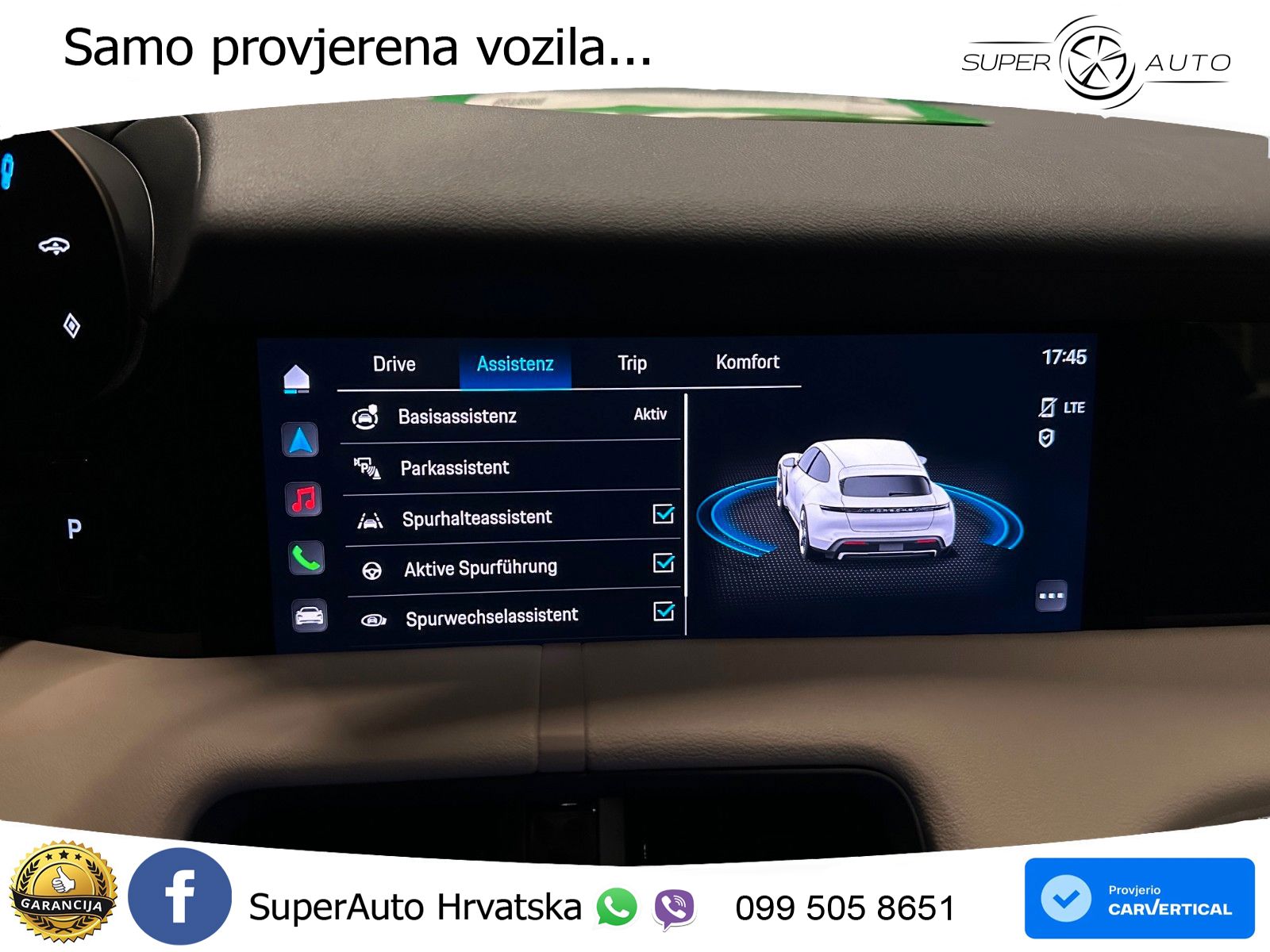 Porsche Taycan Sport Turismo Performance Plus 93.4 kWh (476 KS)